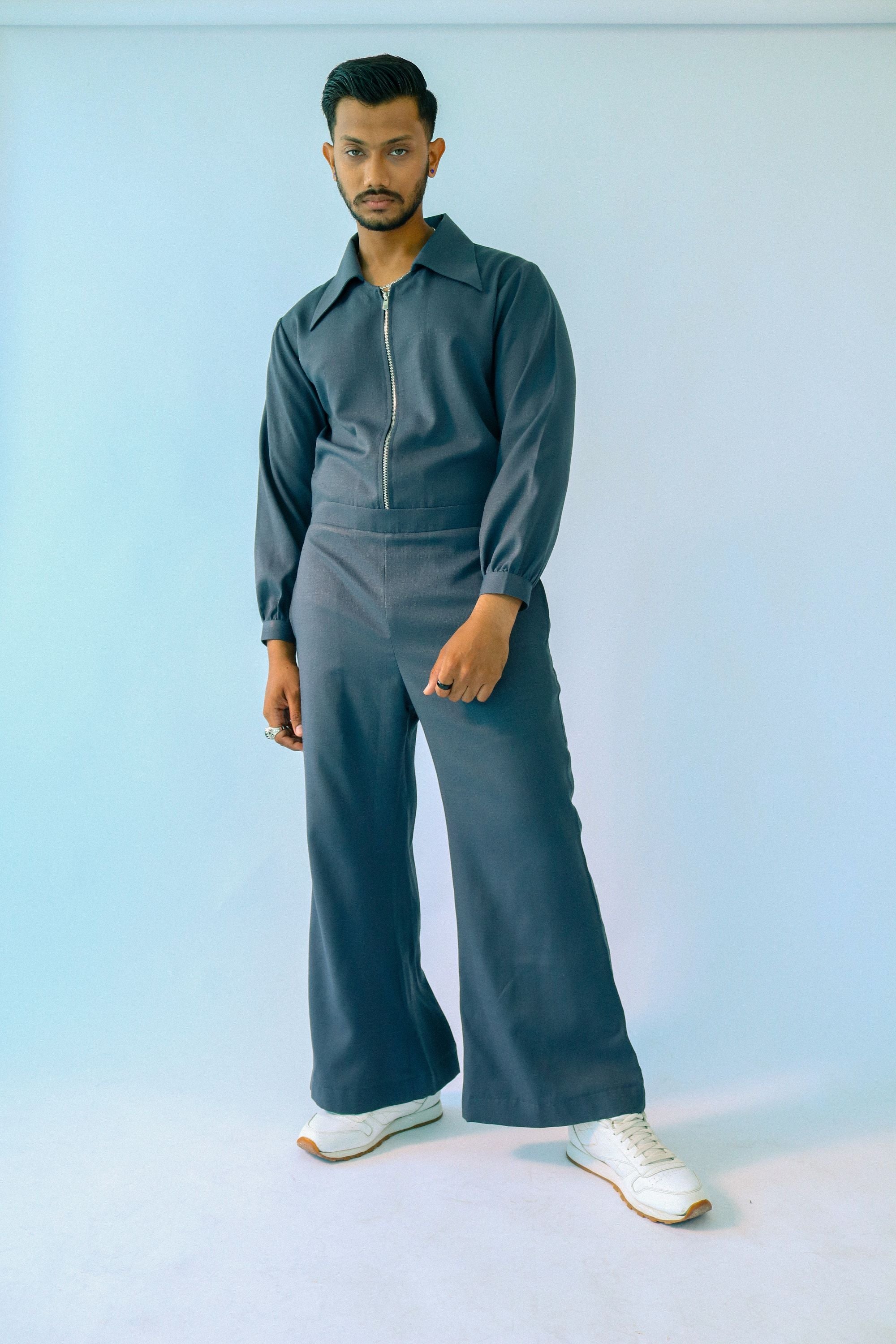 Christmas vacation blue hot sale leisure suit