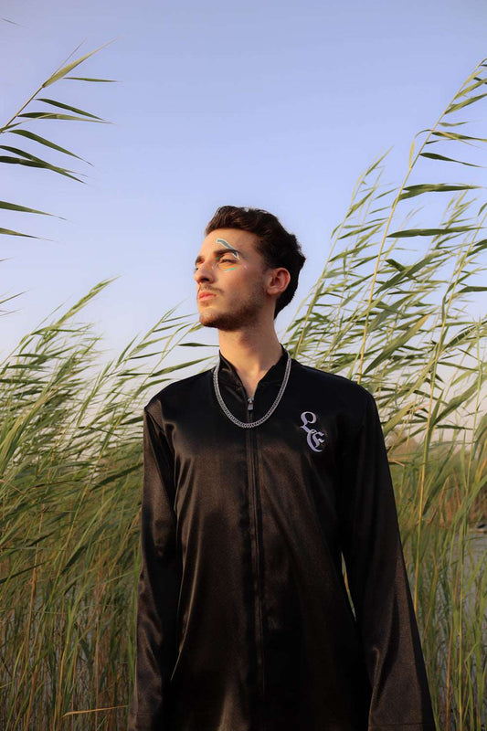 TCT Mens Silk Shacket