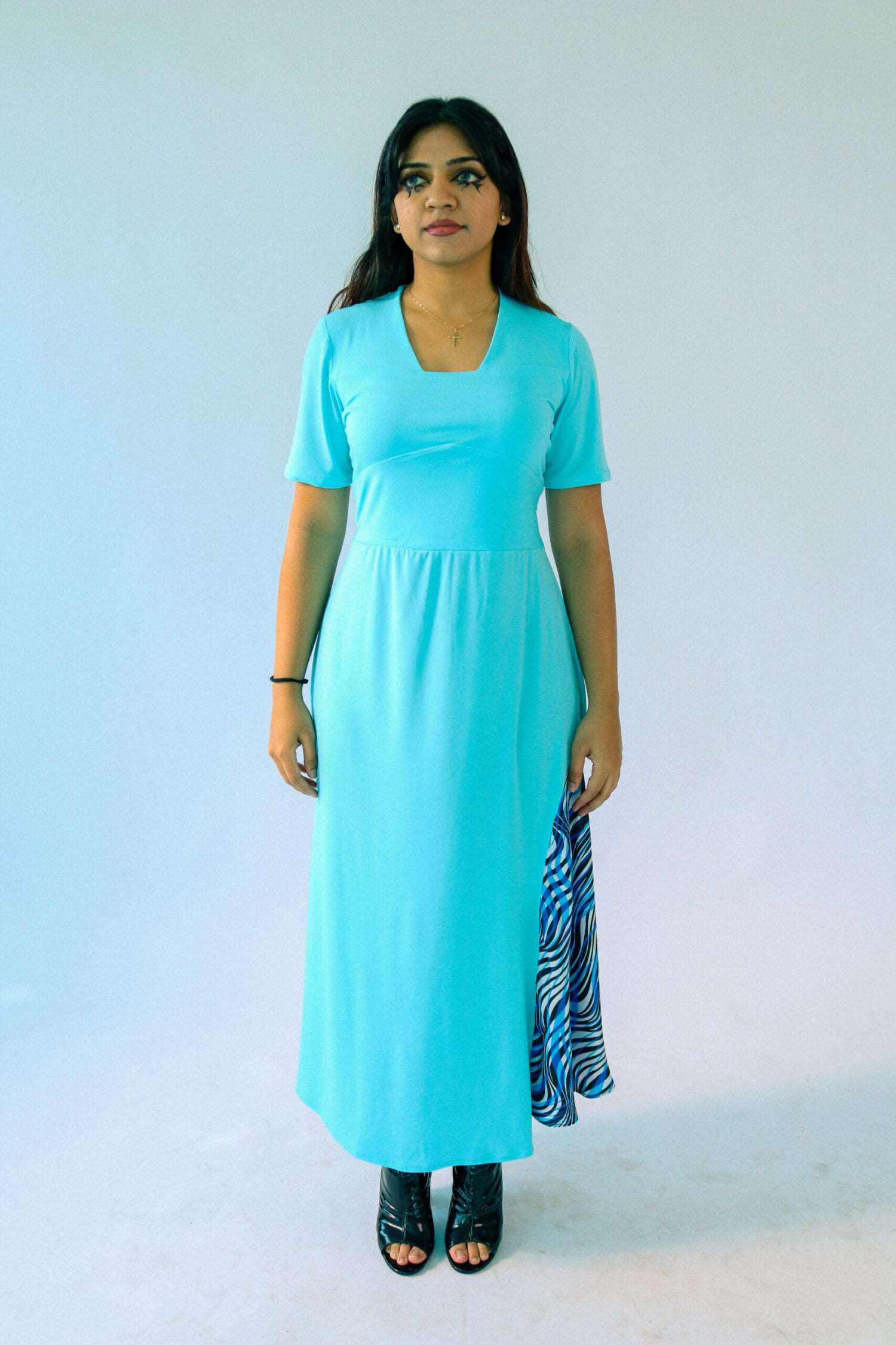 Primal Rush Surface Long Dress