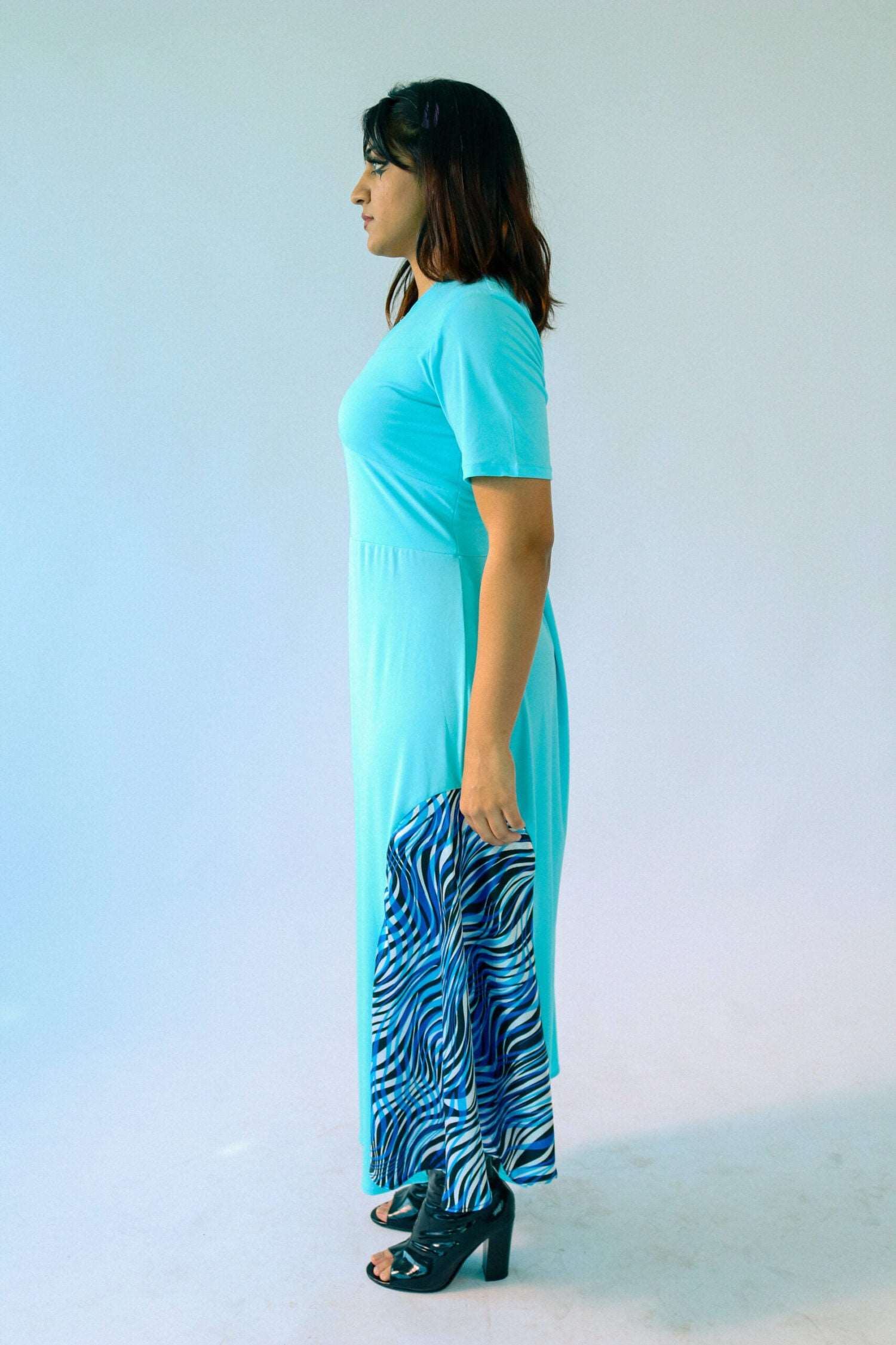 Primal Rush Surface Long Dress