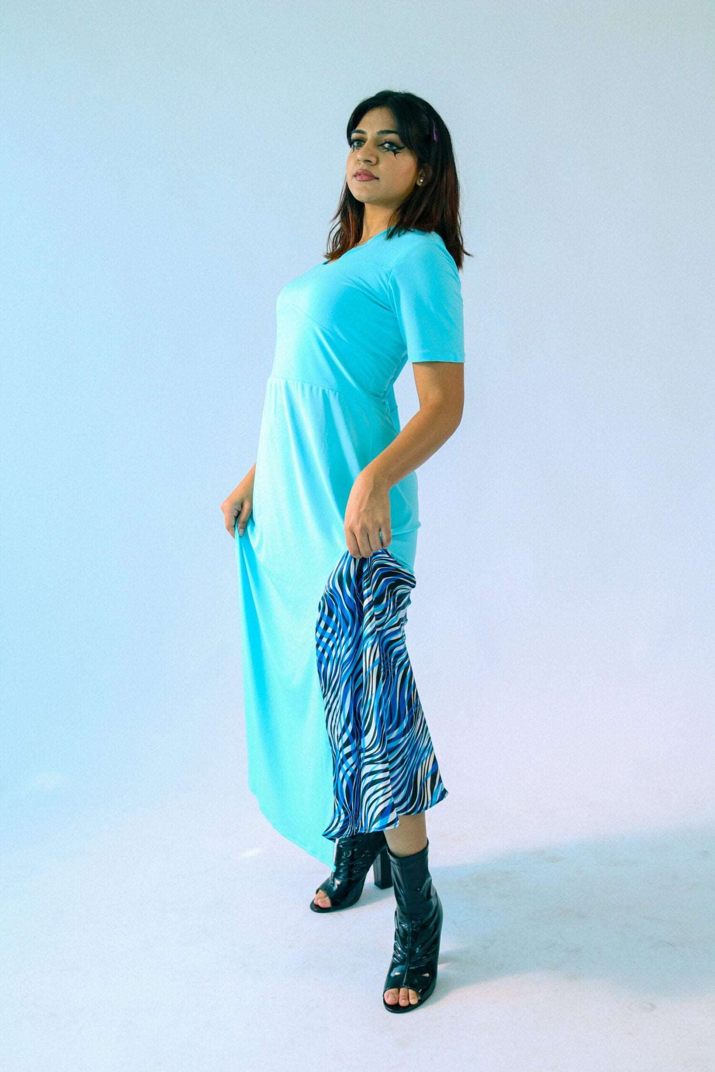 Primal Rush Surface Long Dress