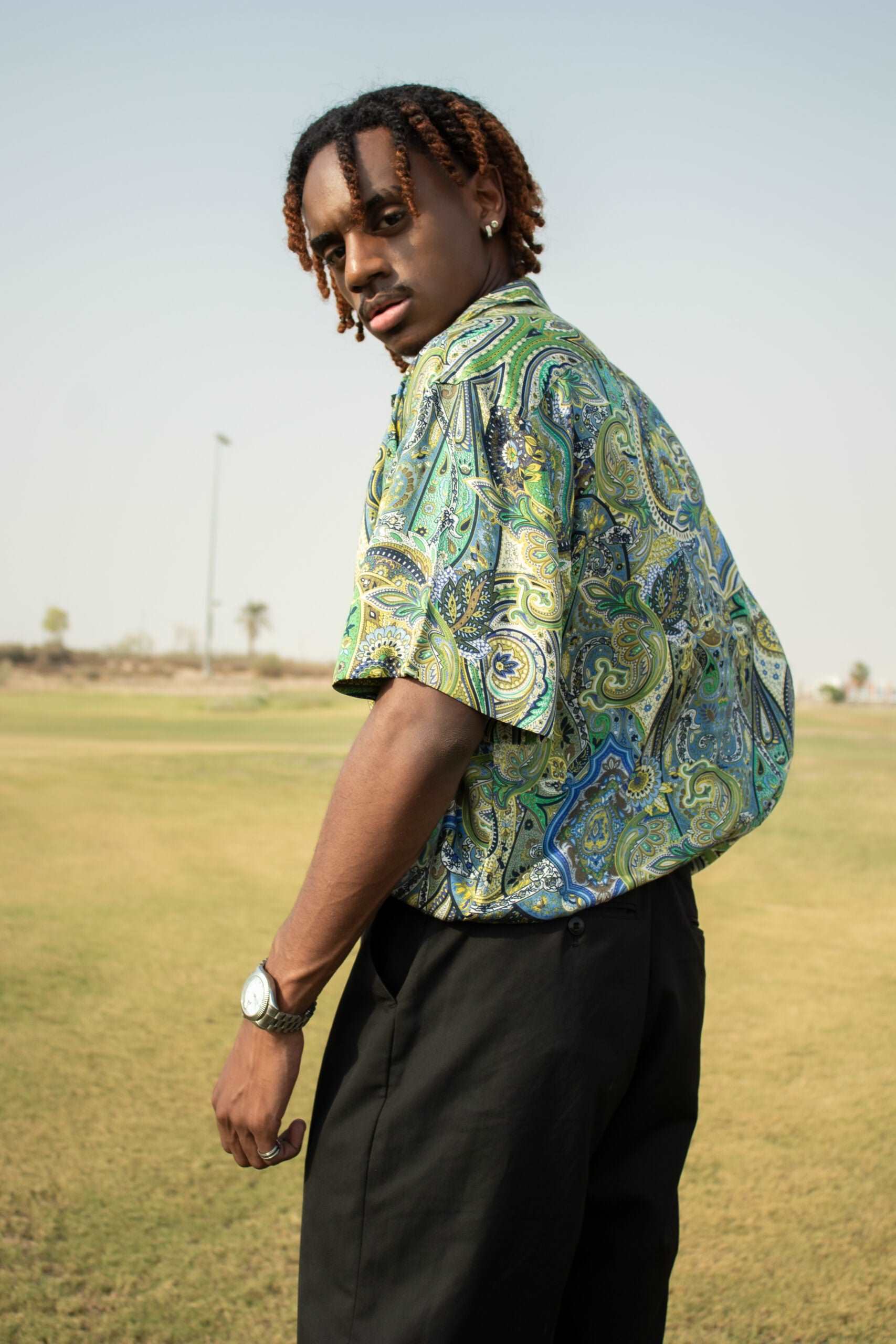 Paisley Printed Mens Shirt