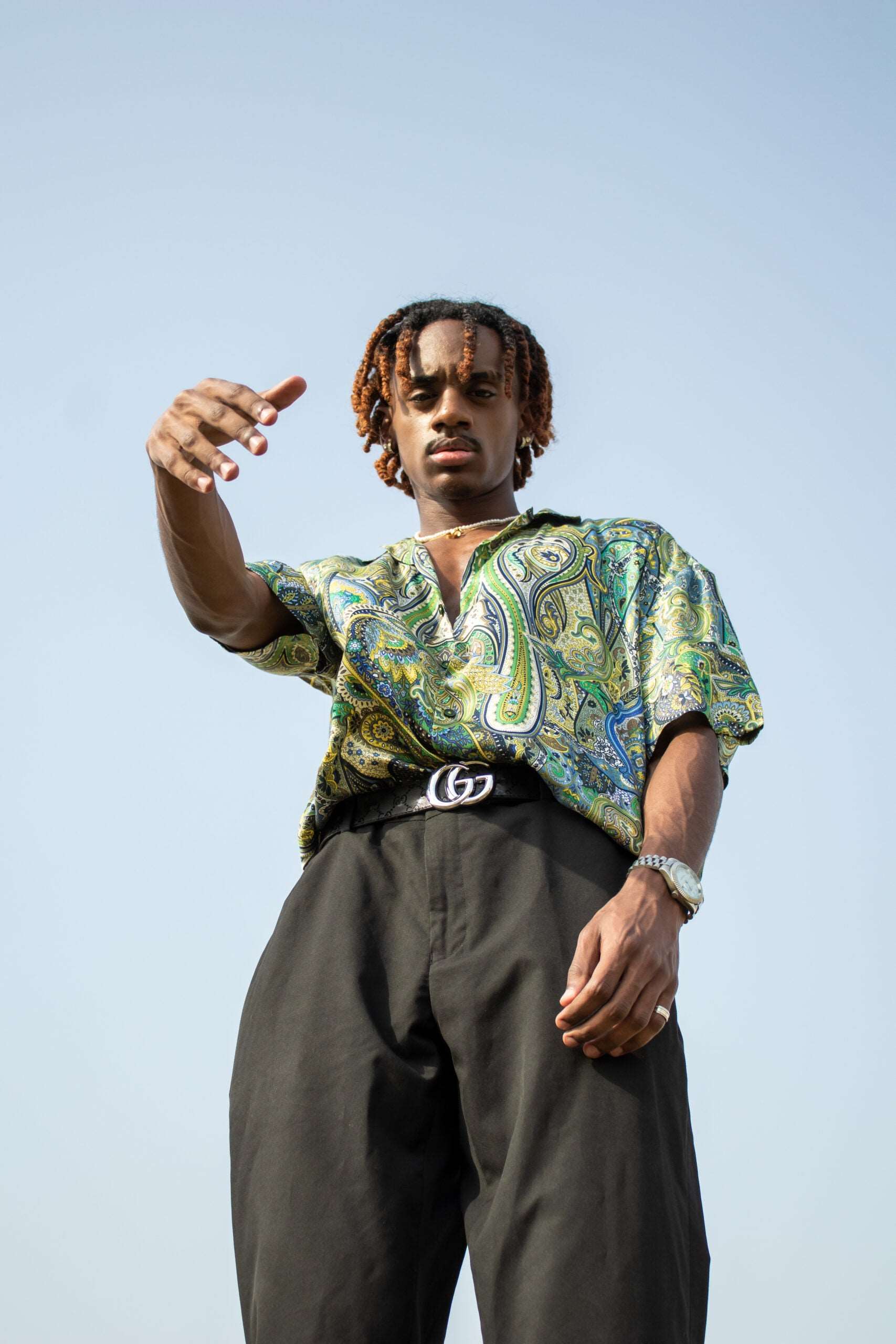 Paisley Printed Mens Shirt