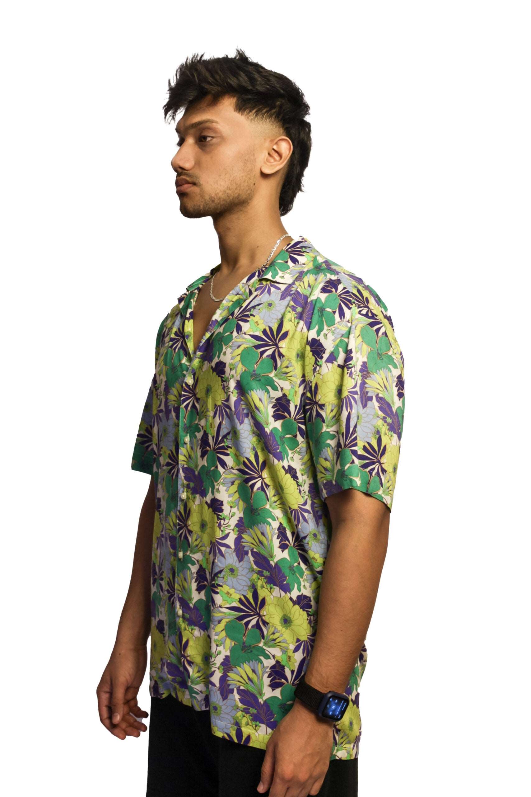 Tropical Garden Mens Shirt