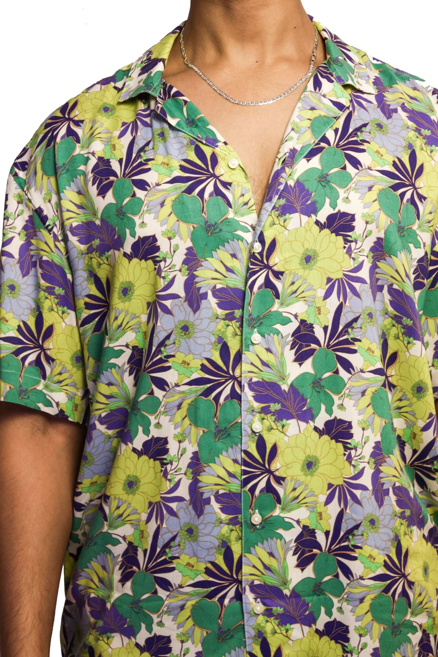 Tropical Garden Mens Shirt
