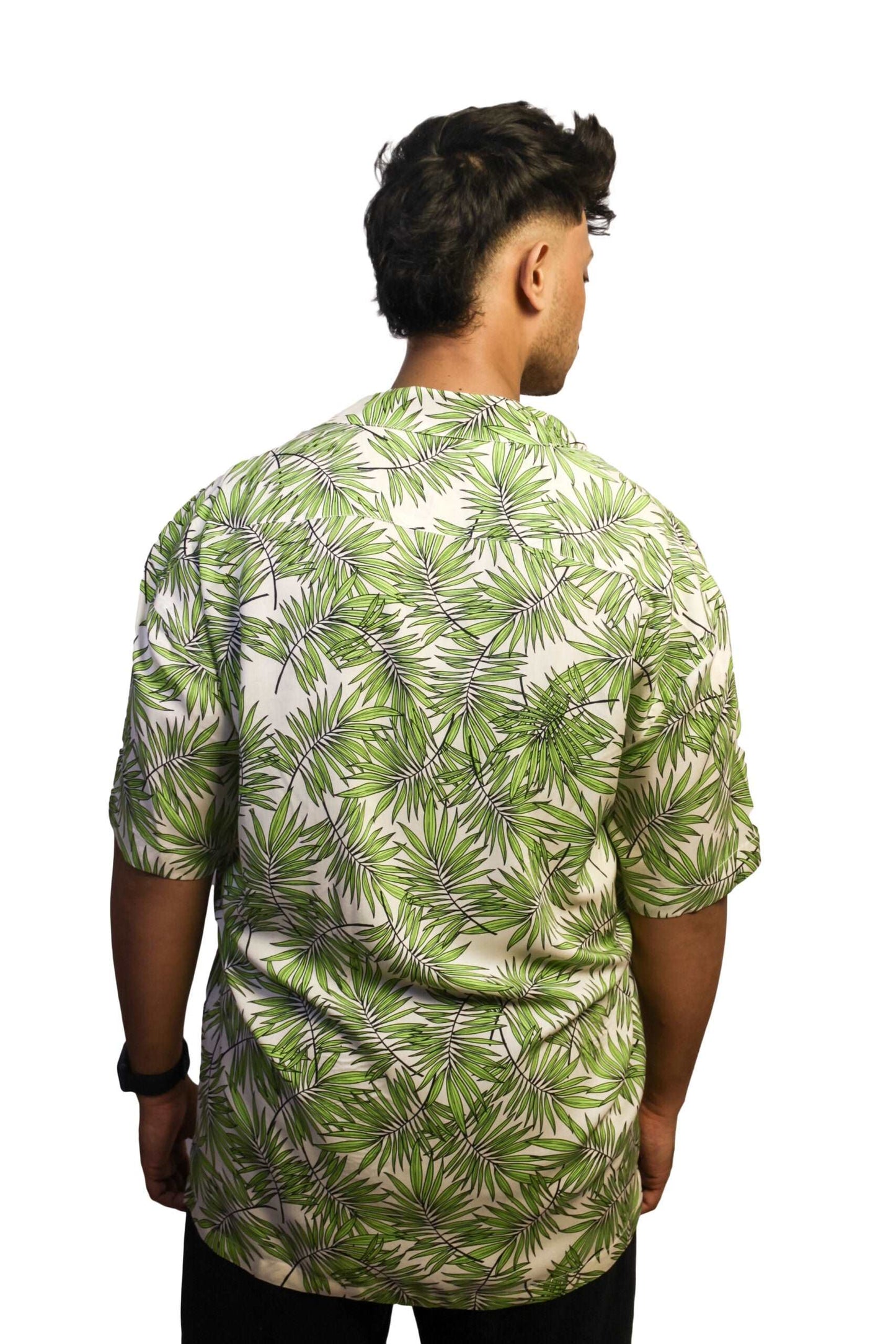 Kambusa Leaf Print Shirt